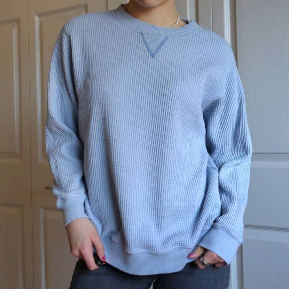 Baby Blue Crewneck Sweatshirt